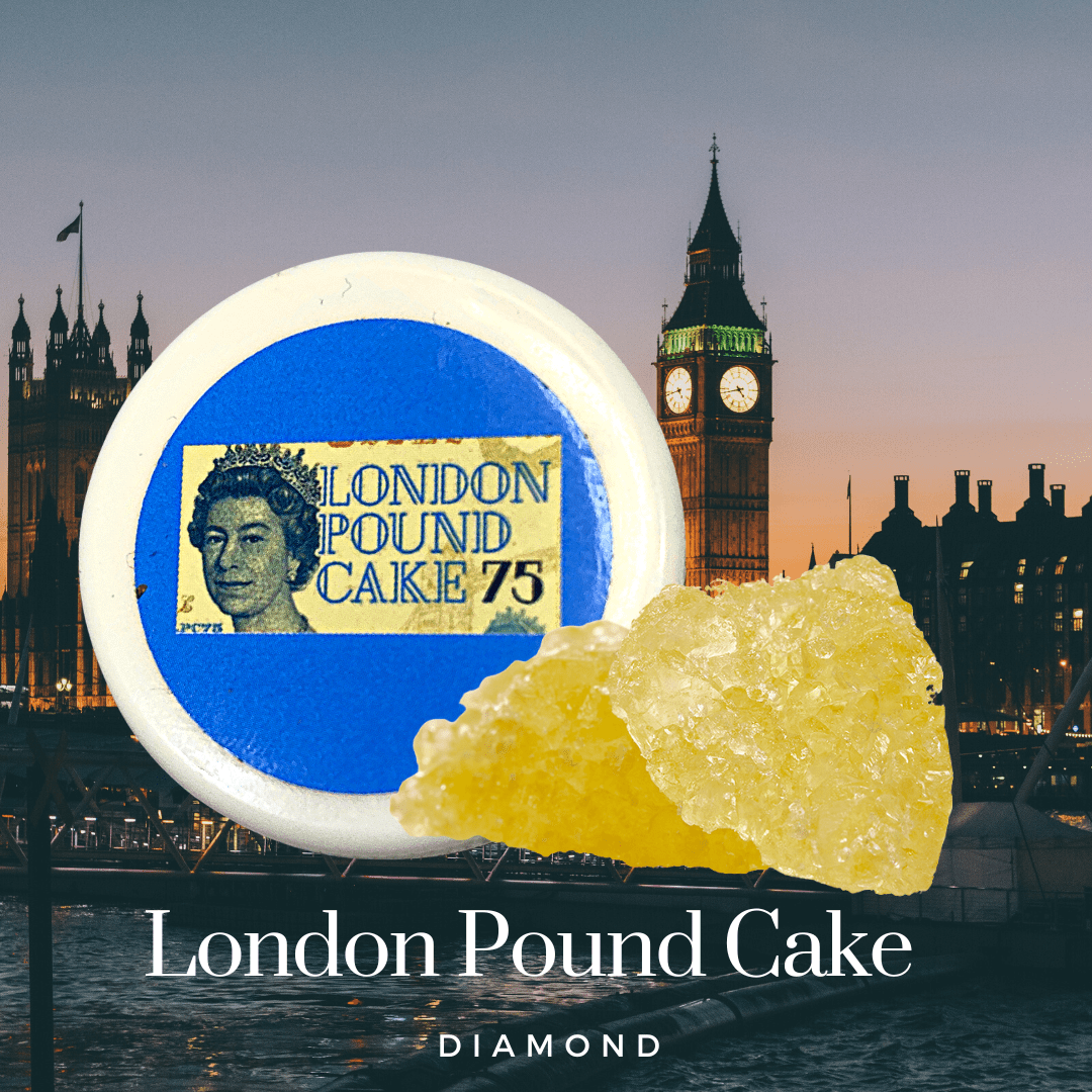 london pound cake diamond
