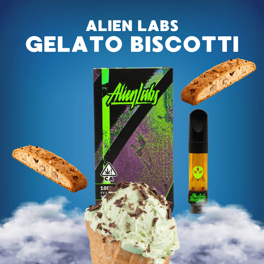 Alien Labs biscotti x gelato